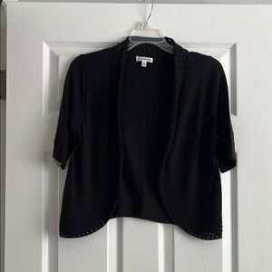 Croft & Barrow Black Shrug Sweater